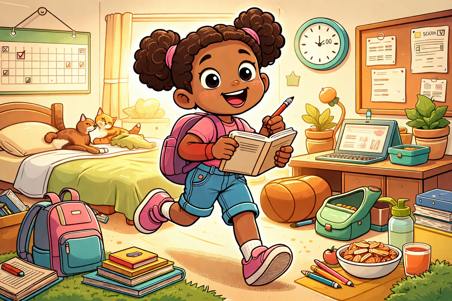 Cecelia's Well-Planned Day