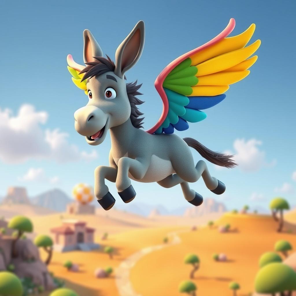Zaggy the Flying Donkey