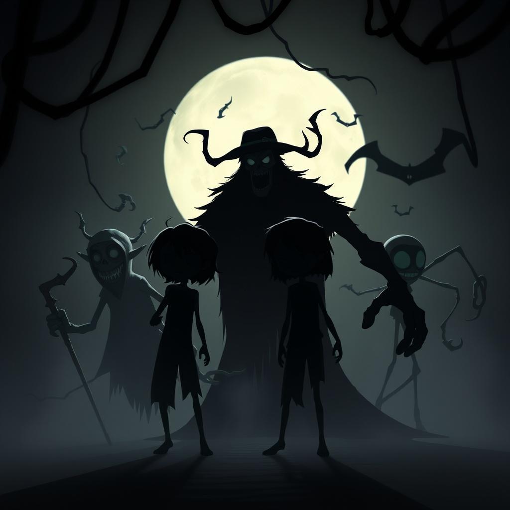 Ink and Shadows: The Descent into Madness