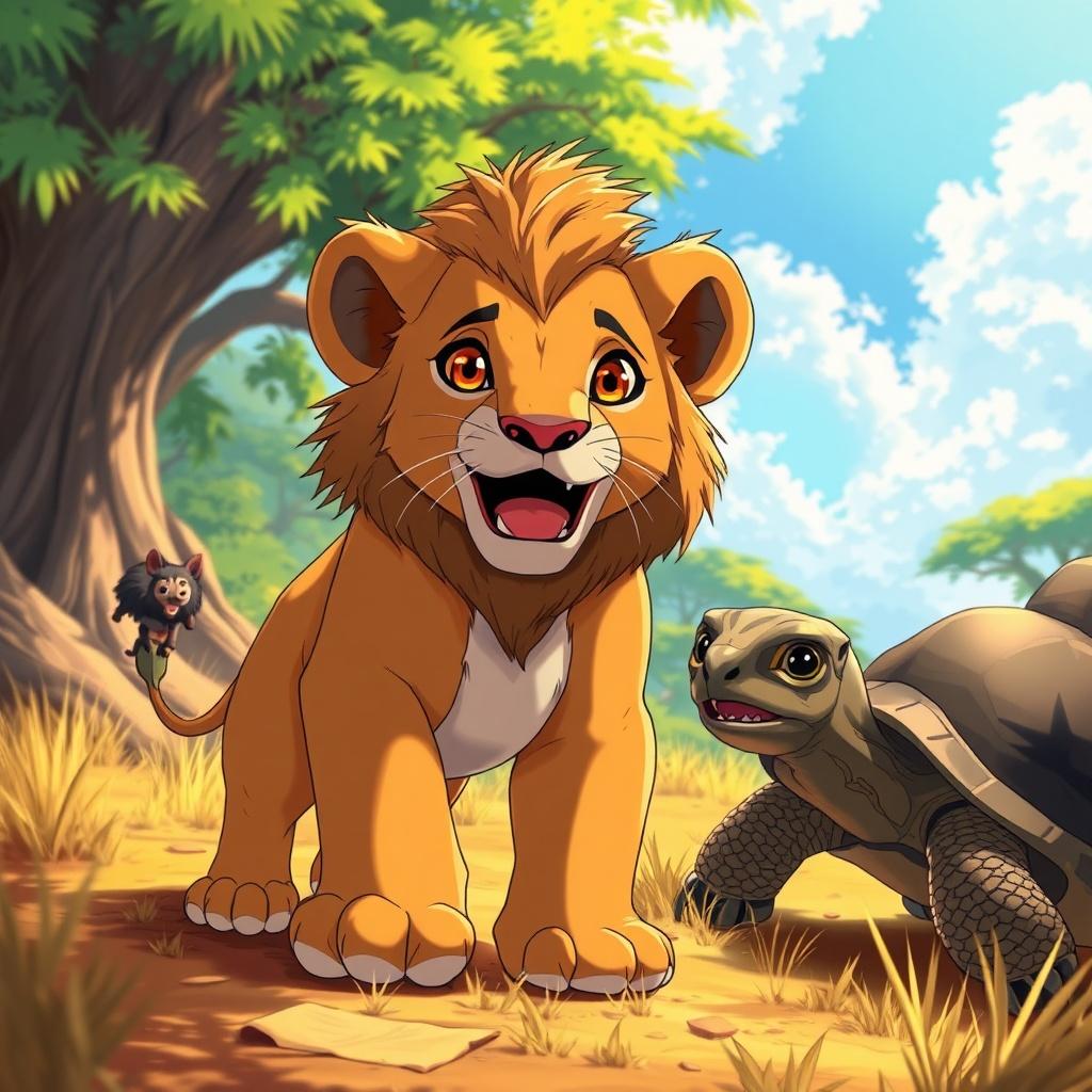 The Brave Little Lion