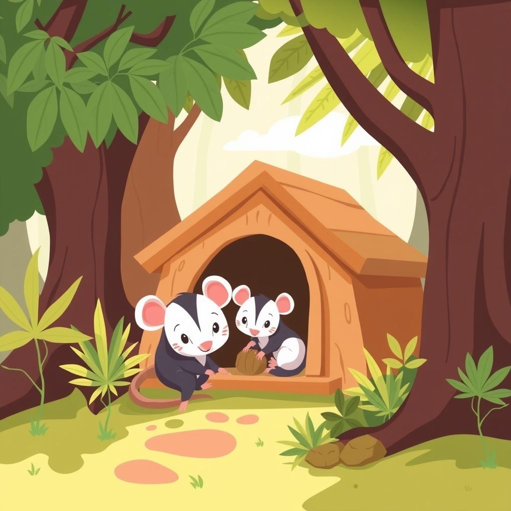 The Possum's New Home