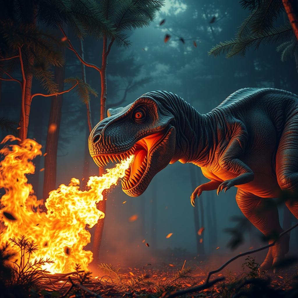 The Fiery Battle of the Forest