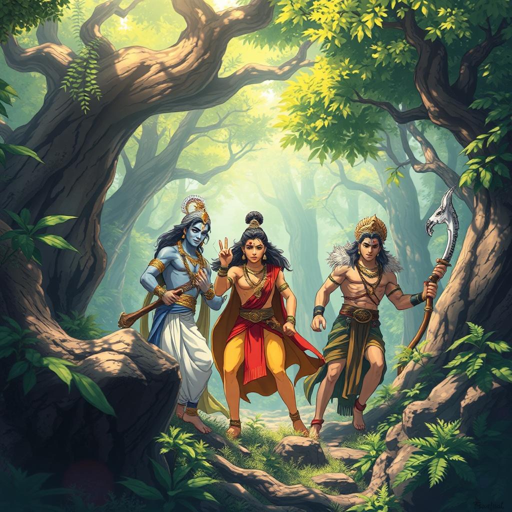 The Adventures of Rama, Sita, and Hanuman