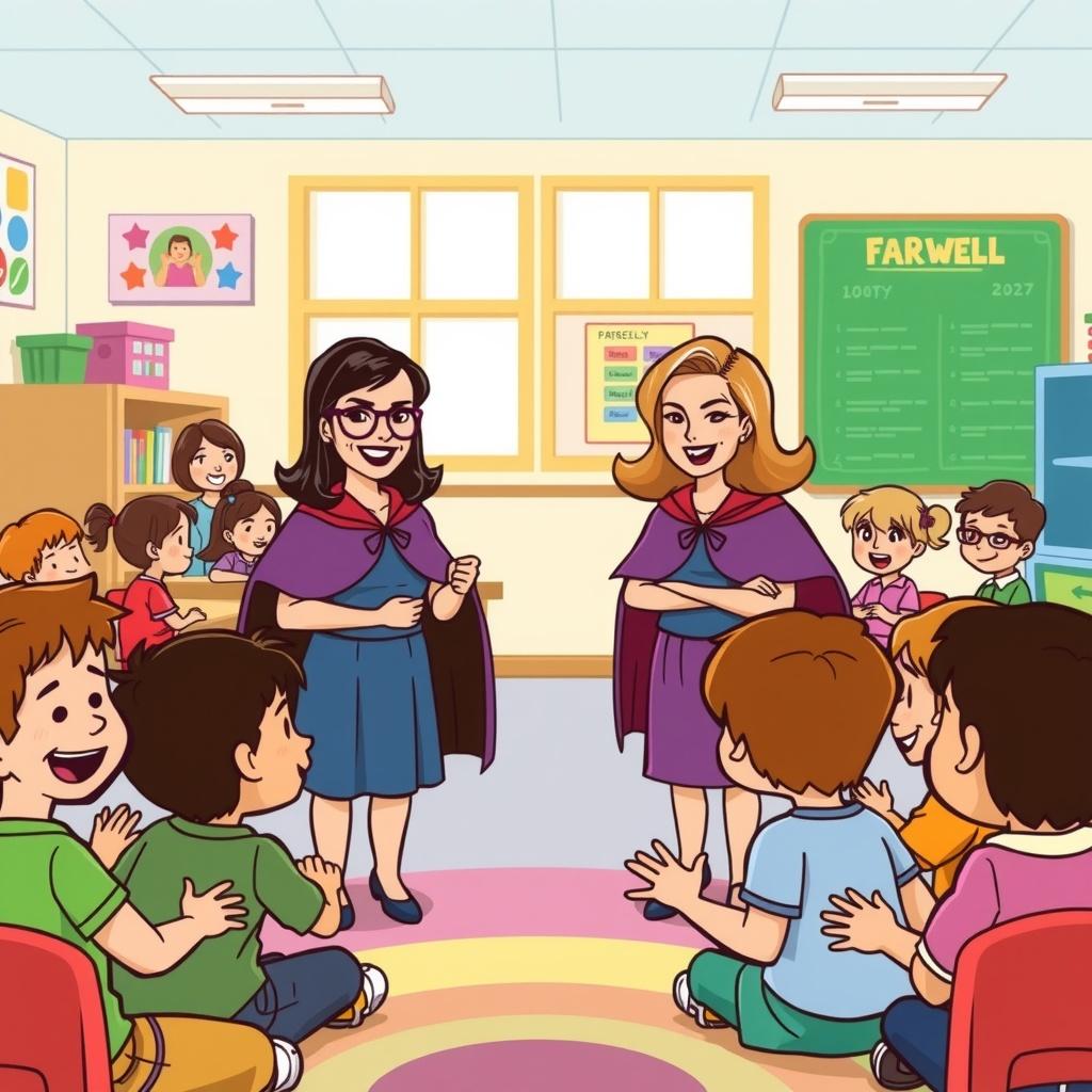The Adventures of Mrs. McNally and Mrs. Benkert at St. Aloysius Preschool