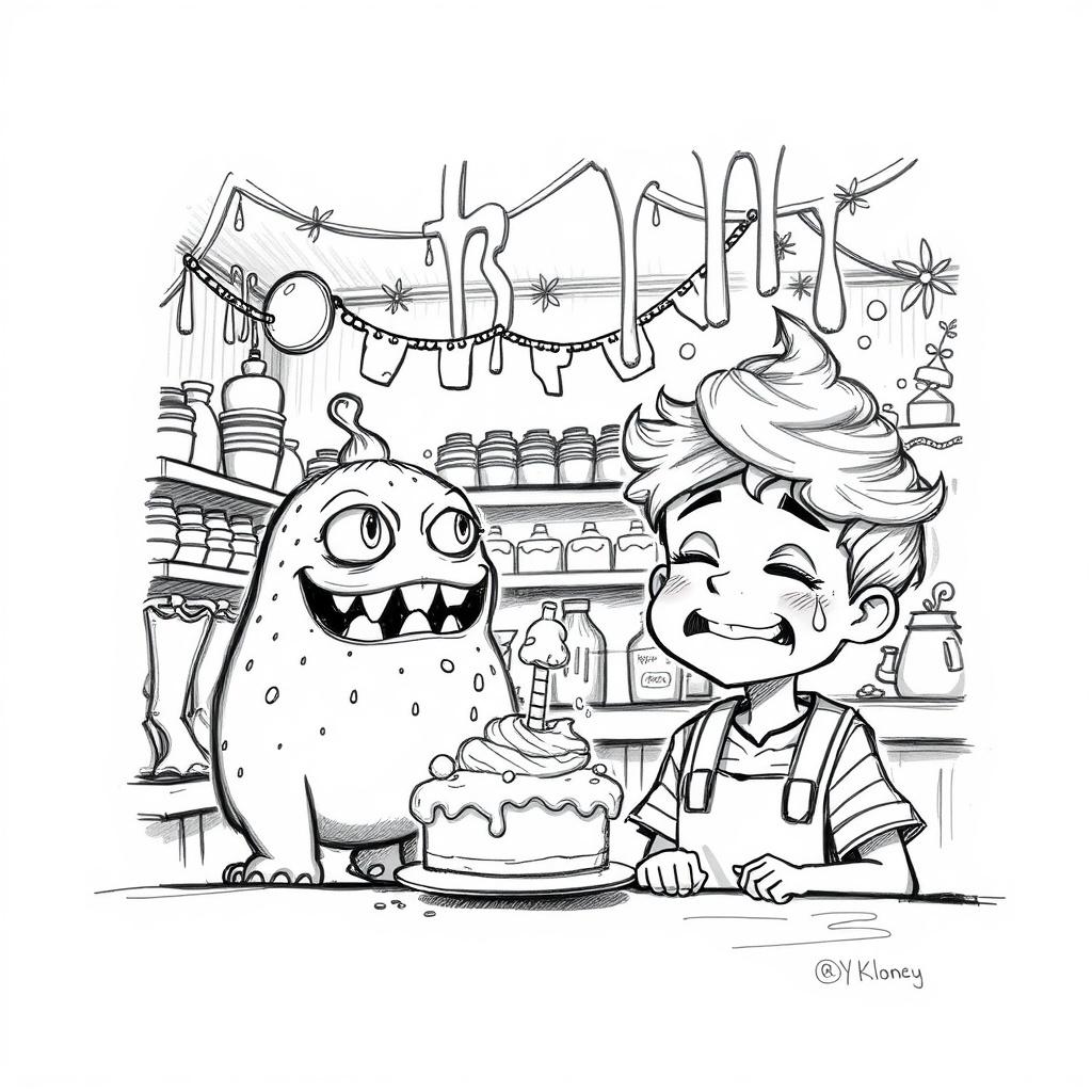 The Cake Monster's Revenge