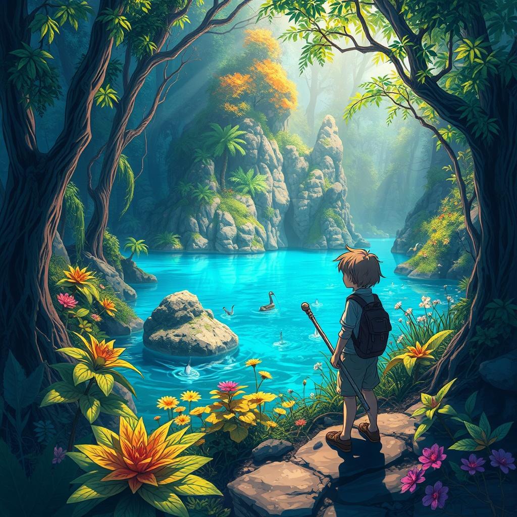 The Blue Water Mystery
