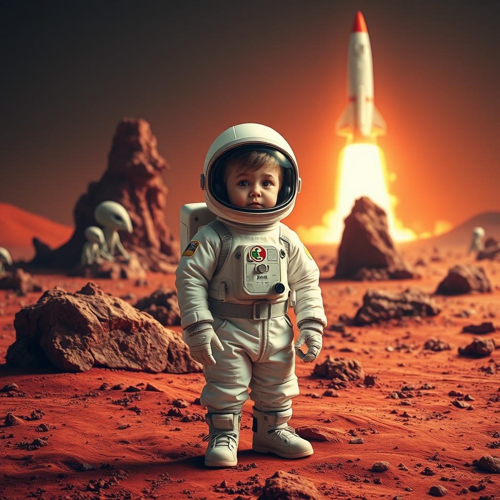 The Little Astronaut's Dream