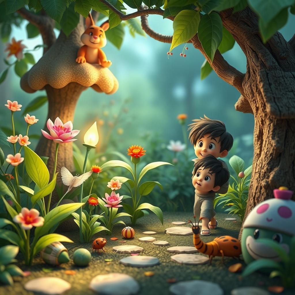 The Little Gardeners' Adventure