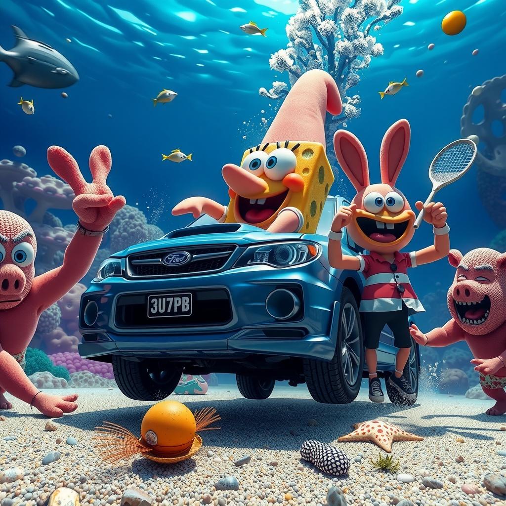 The Epic Transformation of Patrick Star into Subaru