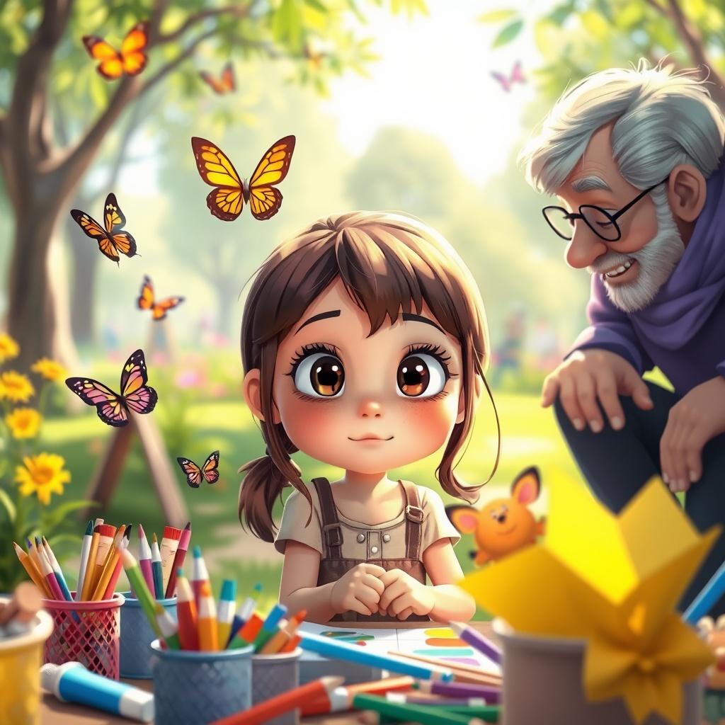 Hazel's Colorful Adventure