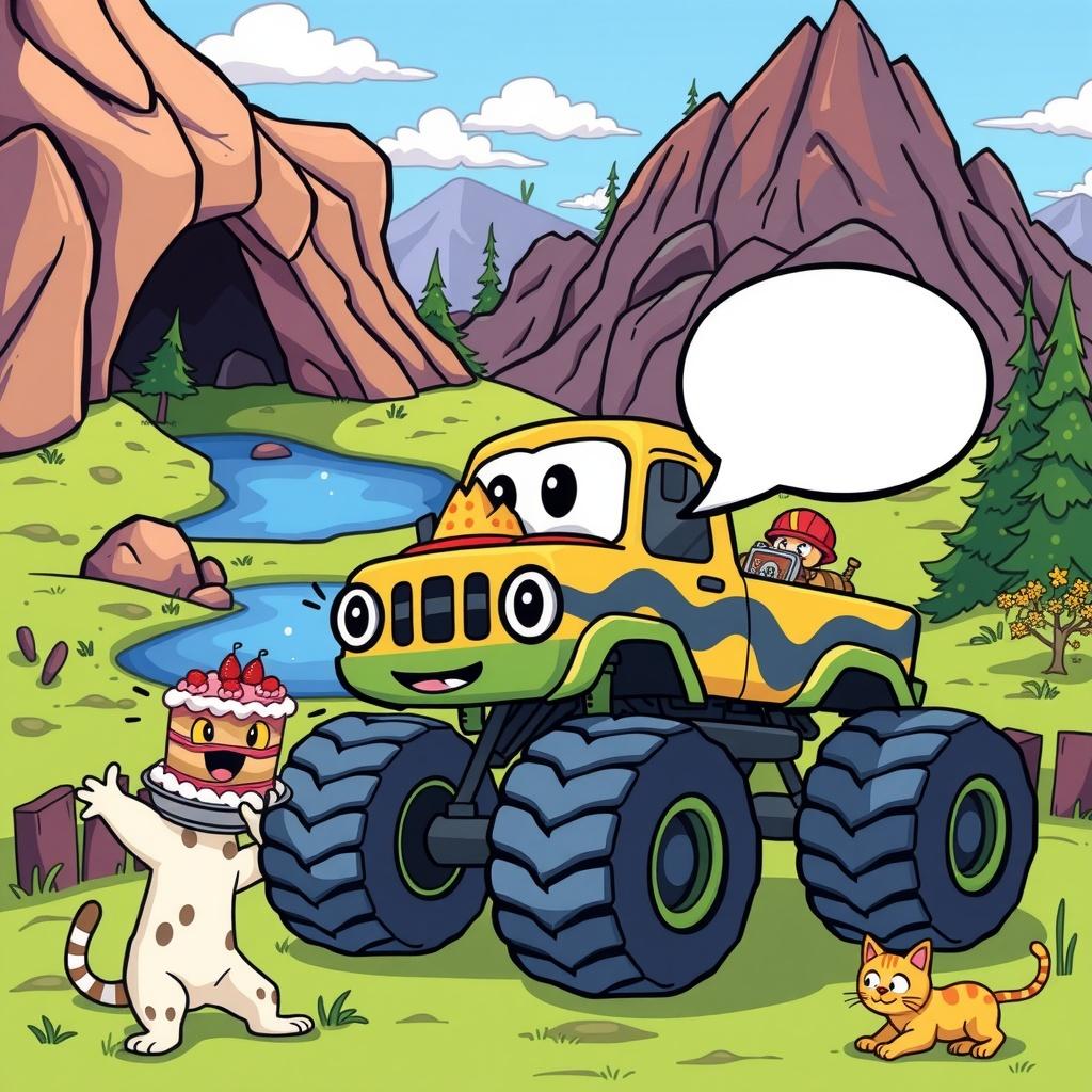 Nathaniel and the Talking Monster Truck