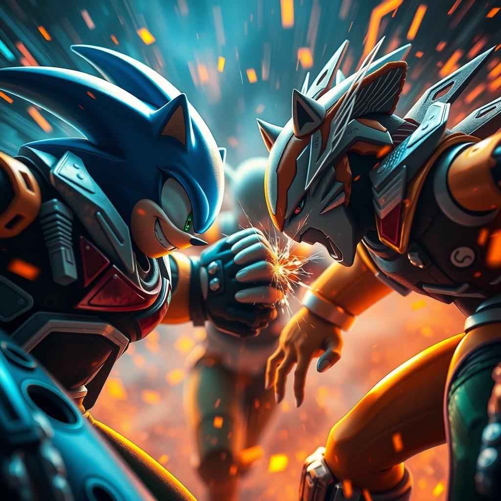 Sonic vs Shadow