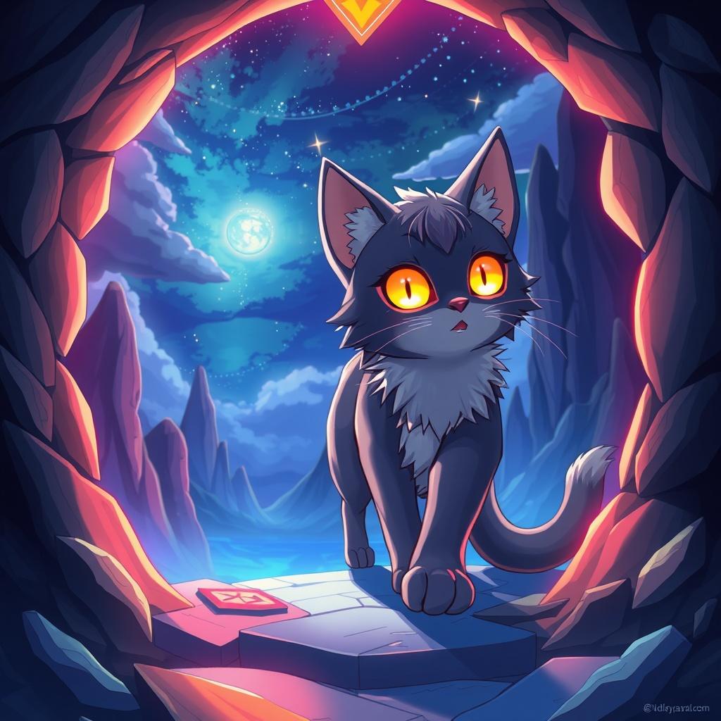 Whiskers and the Mystical Portal