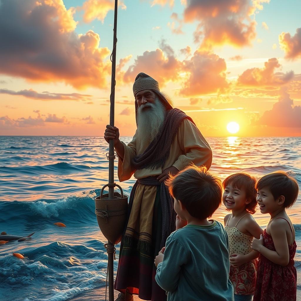 Jim the Wise Fisherman and the Sea of Wonders