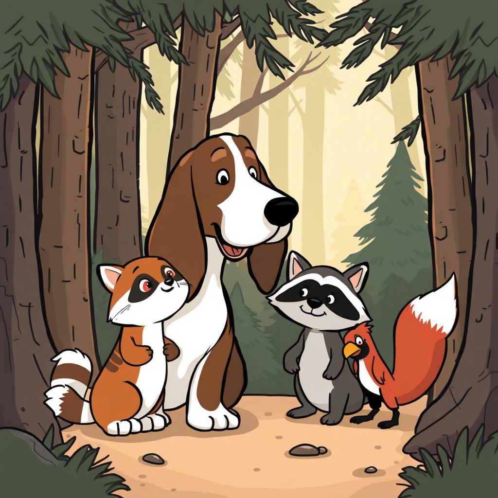 The Adventure of Tukor the Bassett Hound