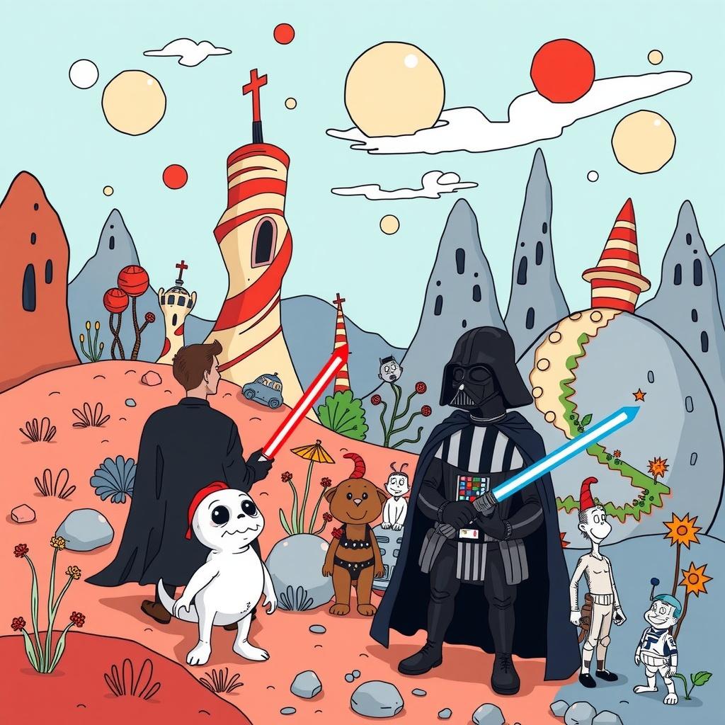 Star Wars vs Dr. Seuss