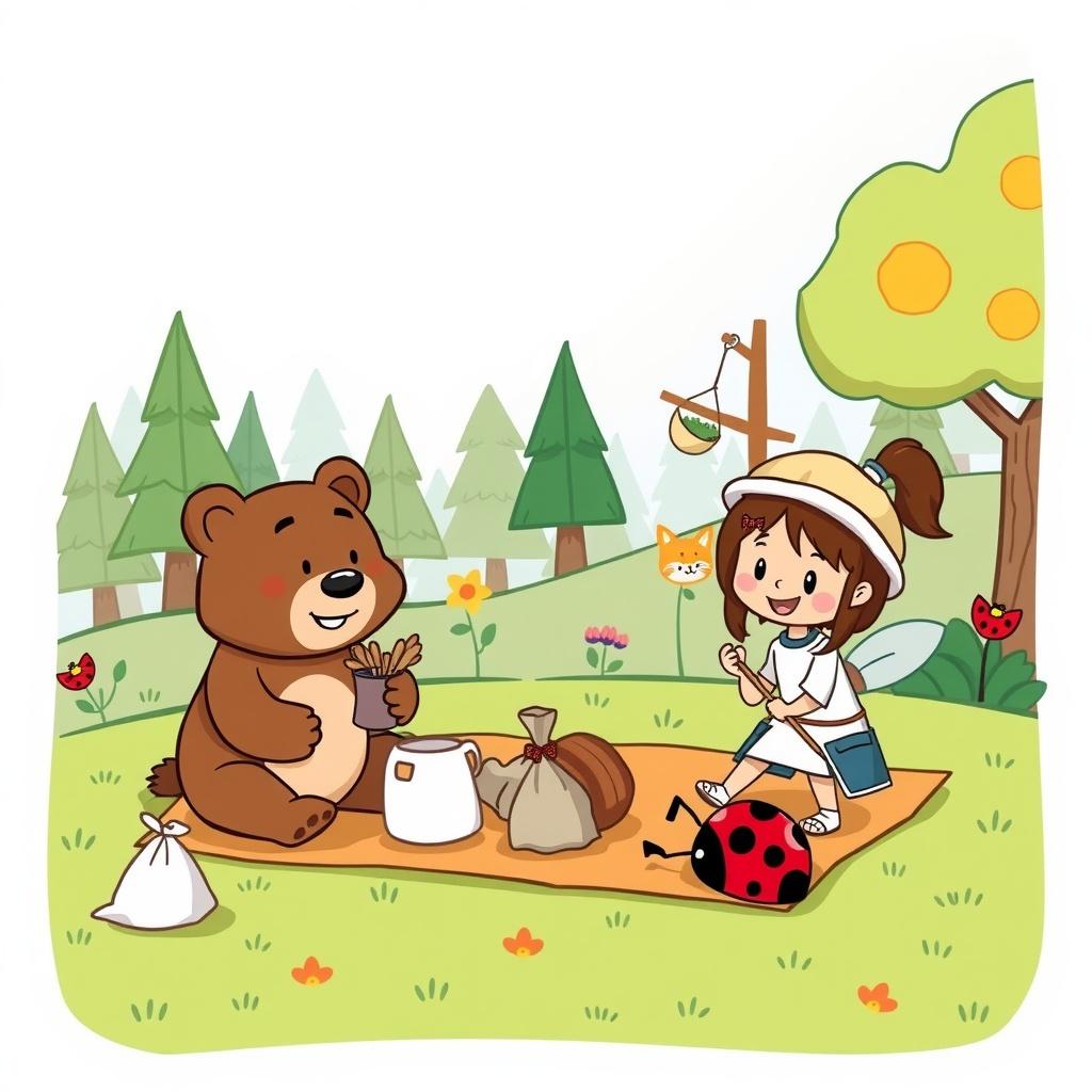 Benny the Bear Cleans the Forest