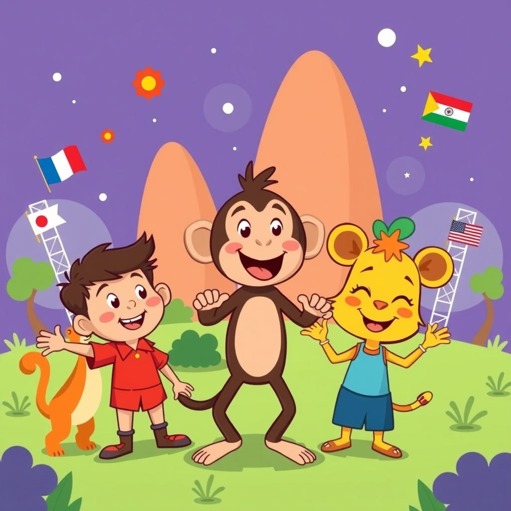 Freddy Bunbun’s World: The Countries Song