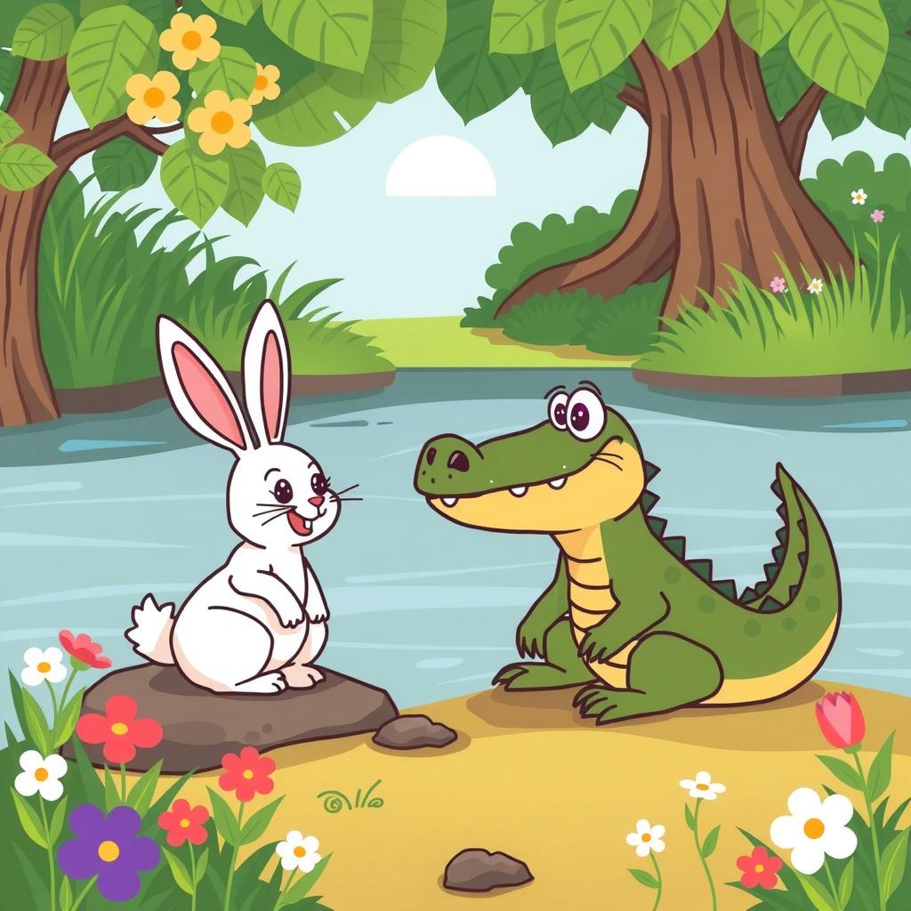 The Rabbit and the Crocodile