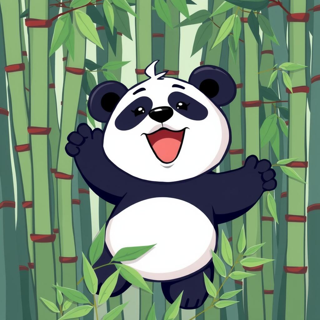 The Hungry Little Panda