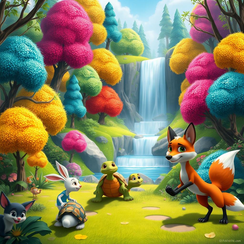 The Quest for the Rainbow Waterfall