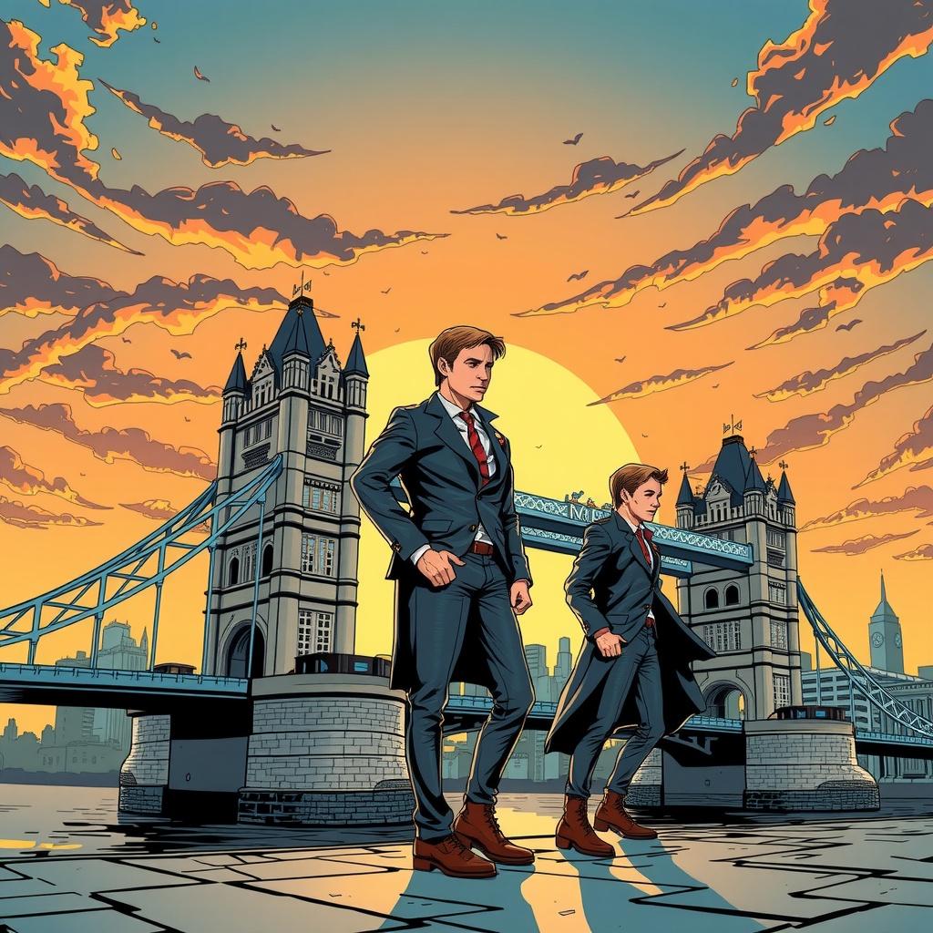 The Tale of Prince William and Prince Harry Saving Tower Bridge