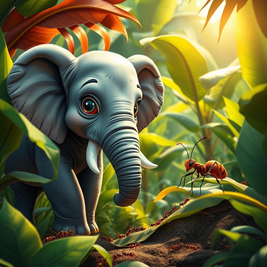 The Elephant and the Ants