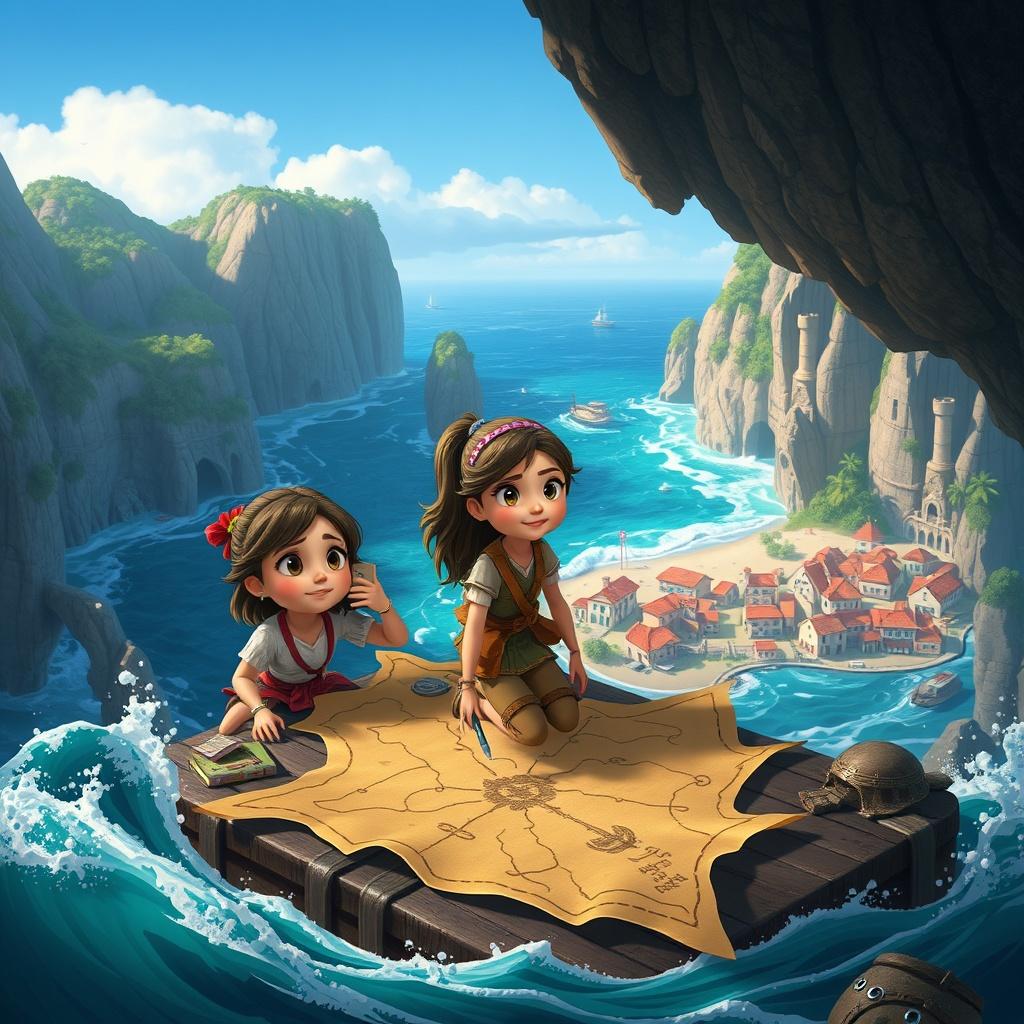 The Secret of the Coastal Town