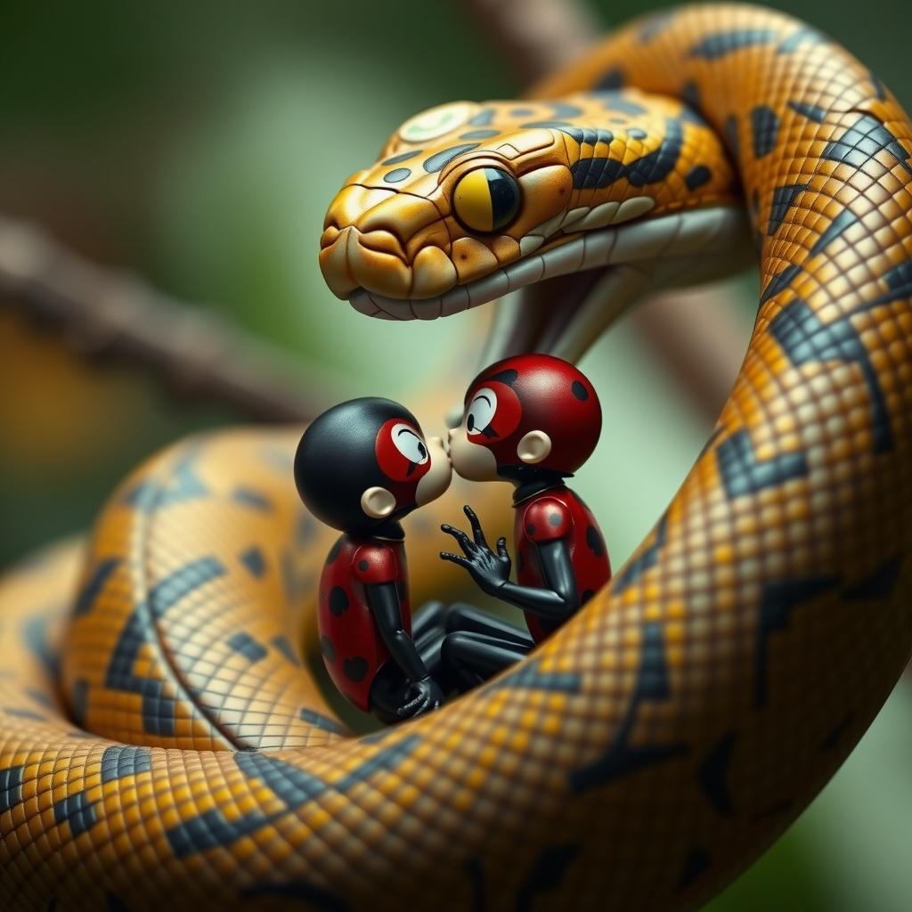 The Serpent's Hypnotic Hunt