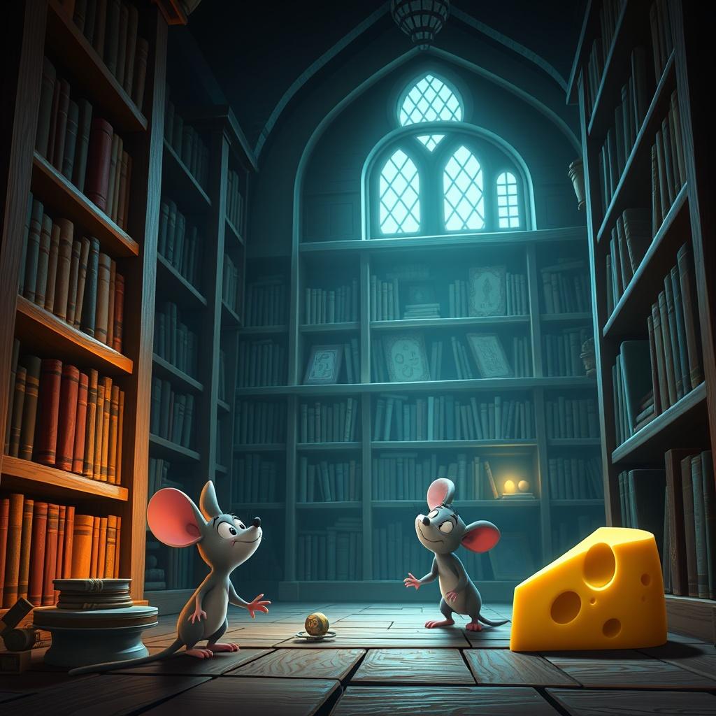 The Whimsical Library Adventure
