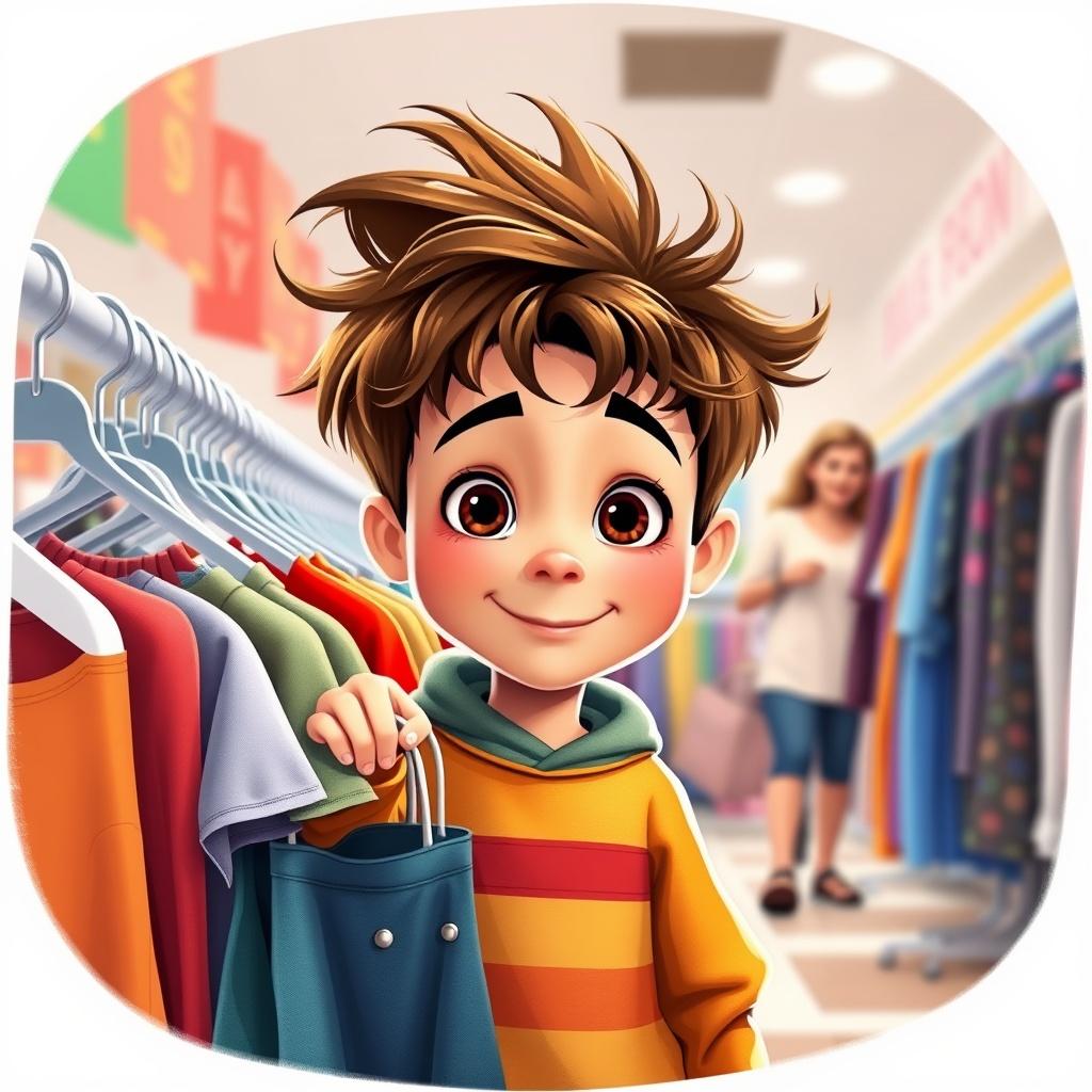 The Adventures of Jj at the Department Store