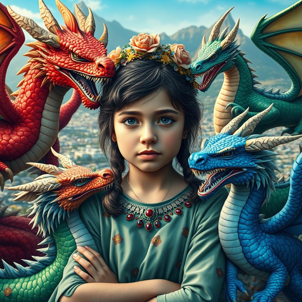 Lilly and the Four Dragons