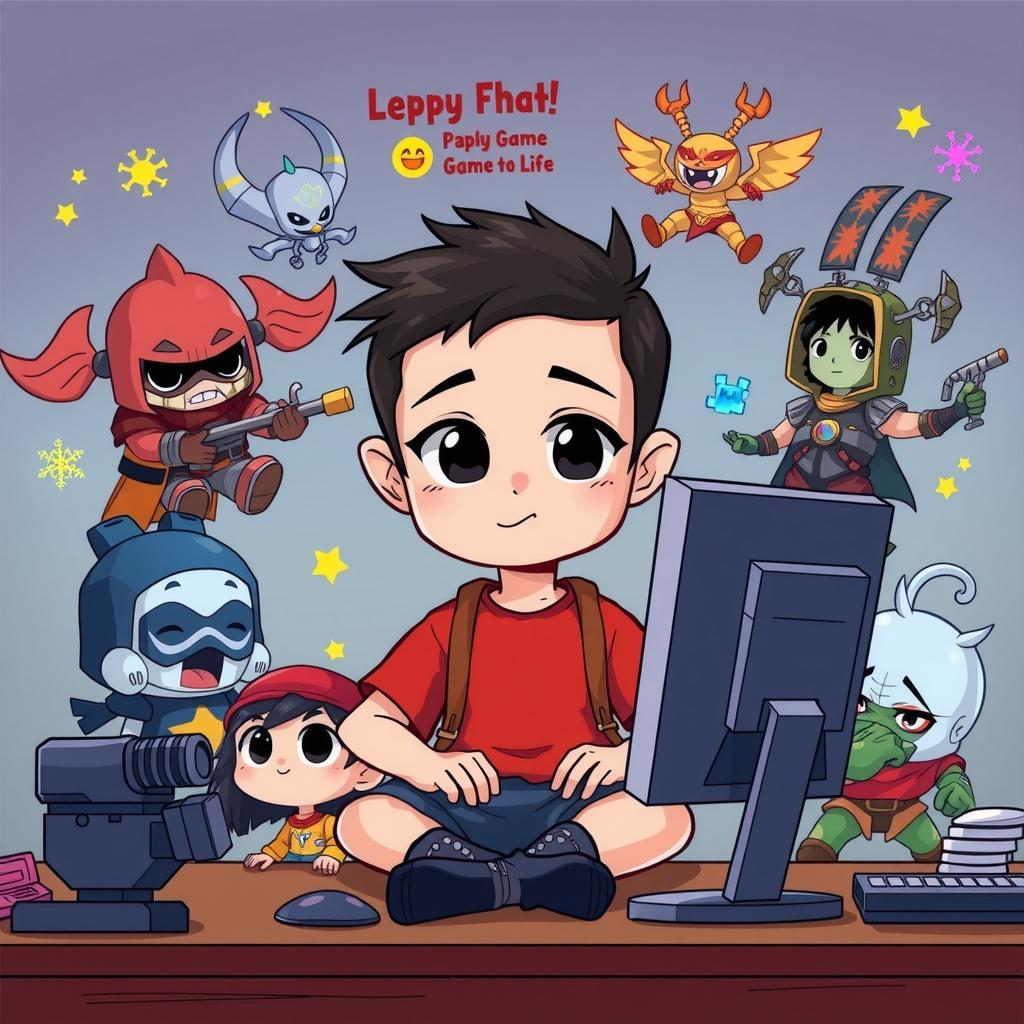 The Boy and His Pixel World