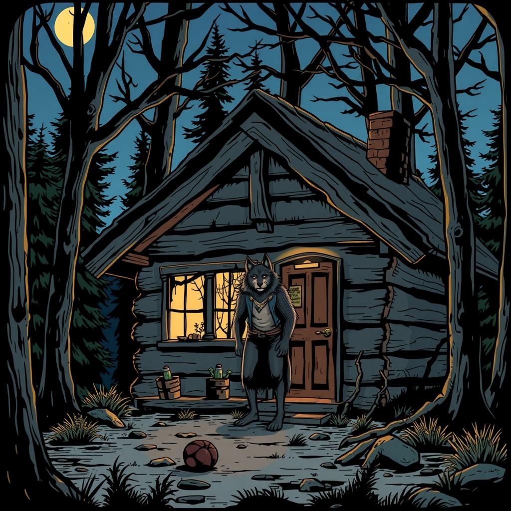 Stranger at the Cabin Door