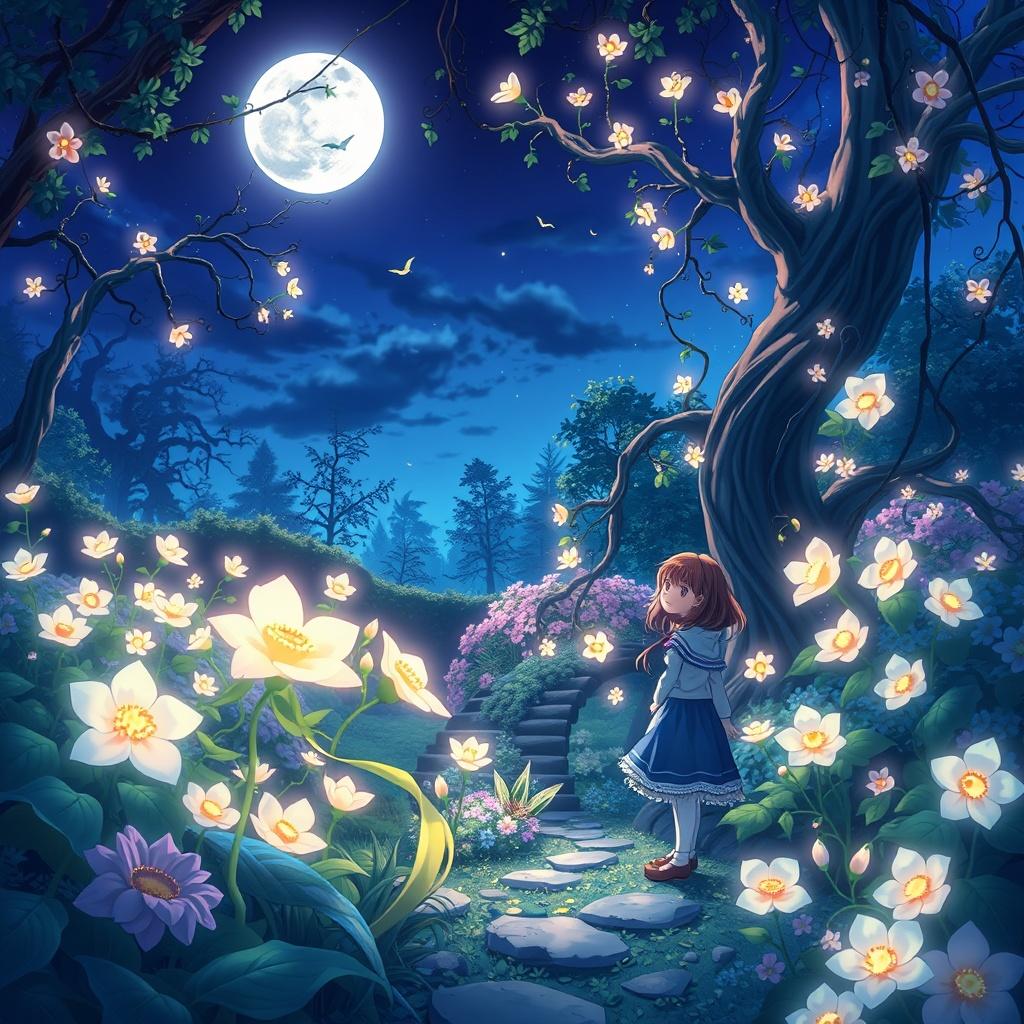 The Moonlit Garden