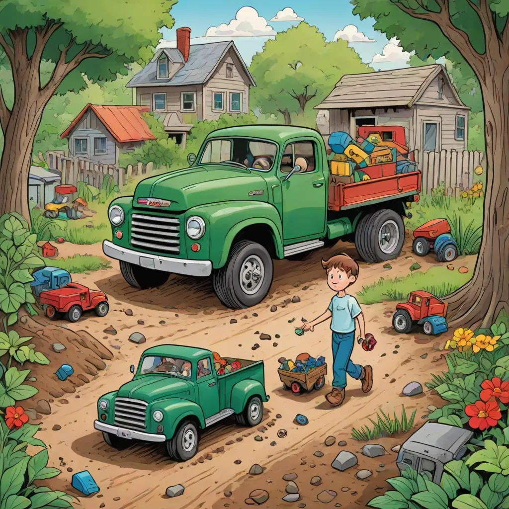 The Adventure of Danny and the Toy Trucks