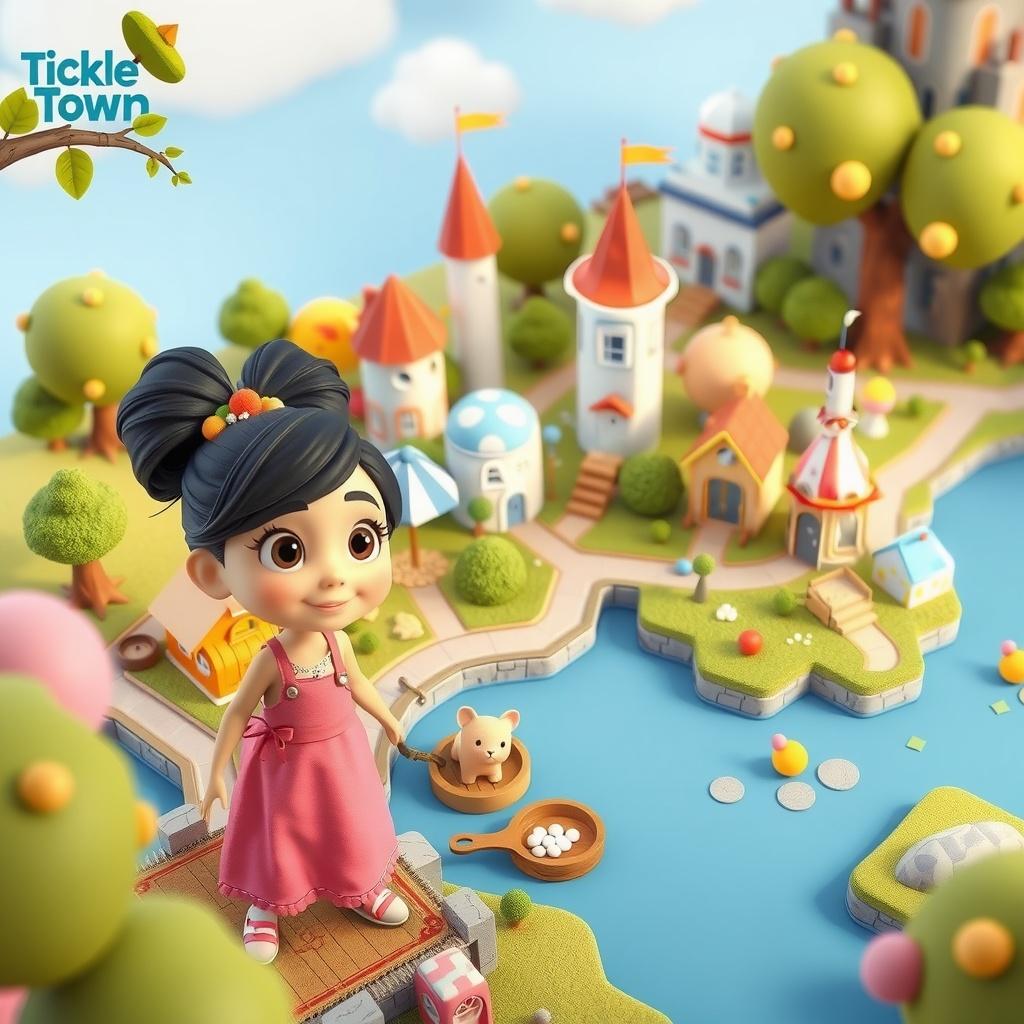 Ella and the Treasure Map of Tickle Town