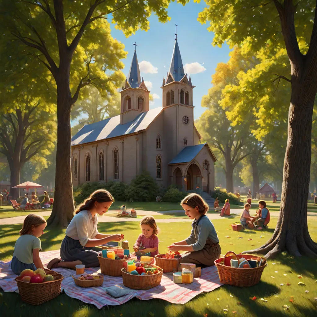The Joyful Picnic Preparation
