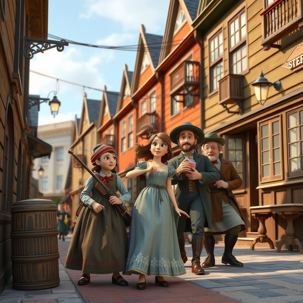A Day in 1850