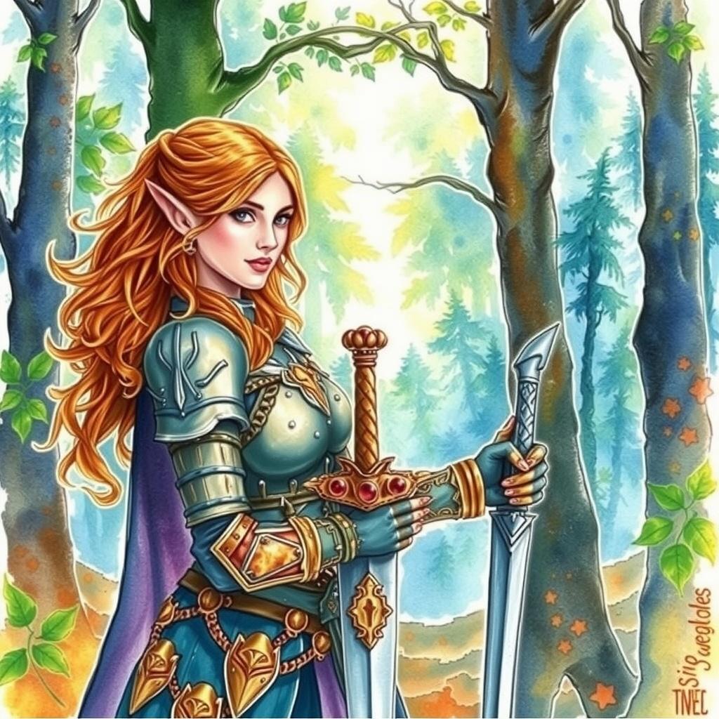 The Elf Warrior's Journey