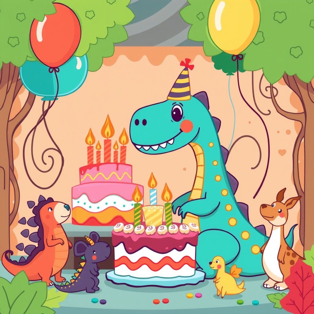 Dino’s Birthday Surprise