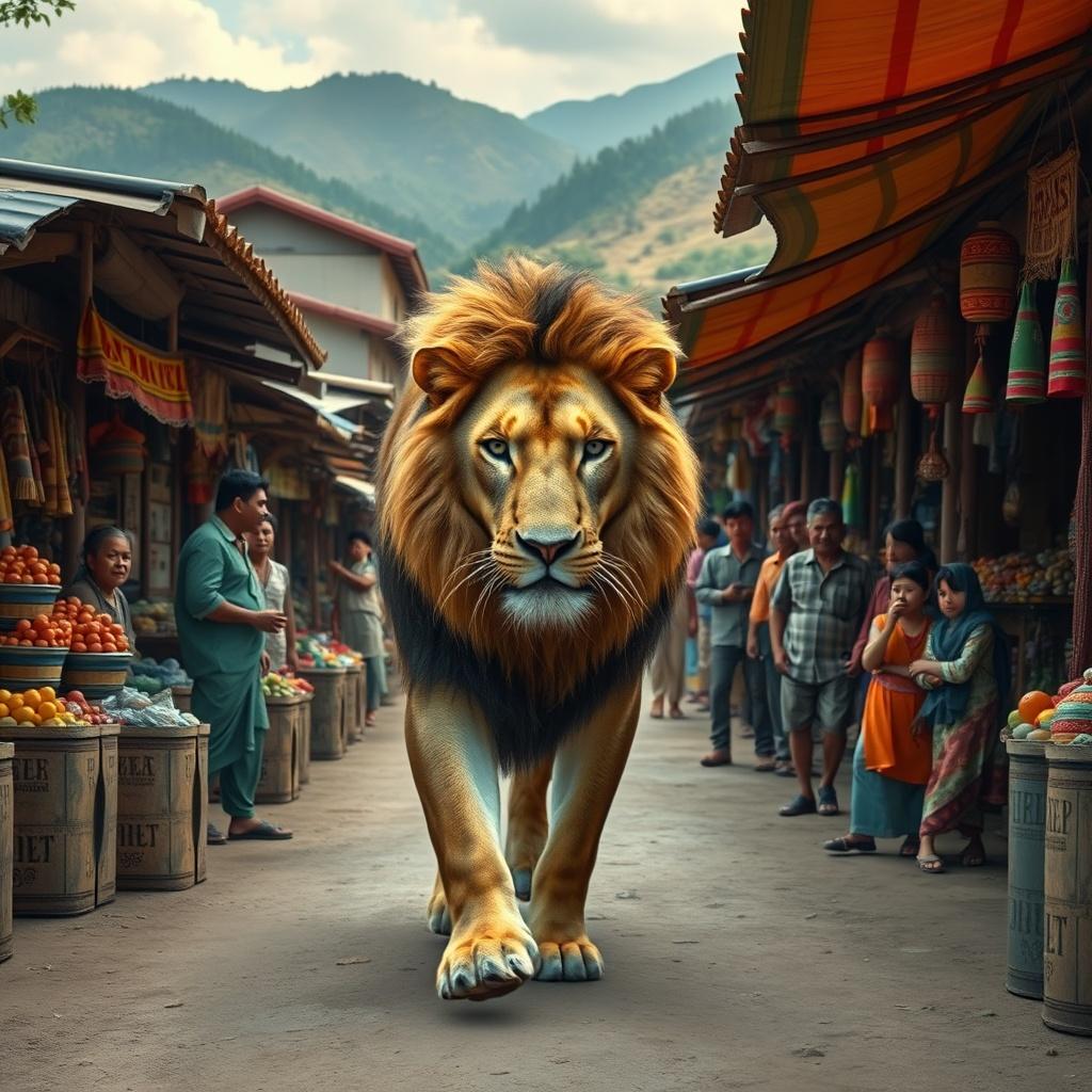 The Lion King's Visit