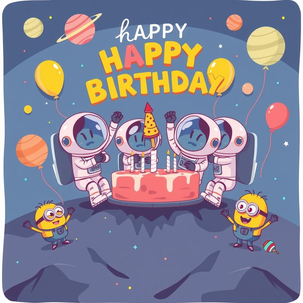 Shoot for the Moon: Galactic Birthday Bash
