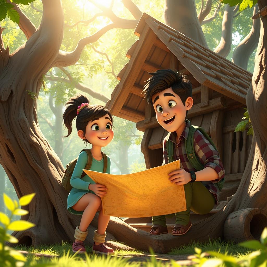 The Treasure in the Treehouse