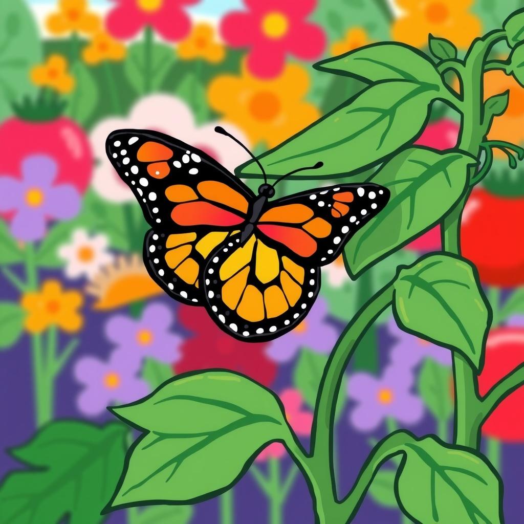 The Journey of the Brave Caterpillar