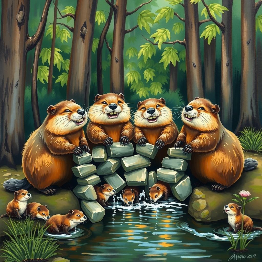 The Beaver Family's Journey