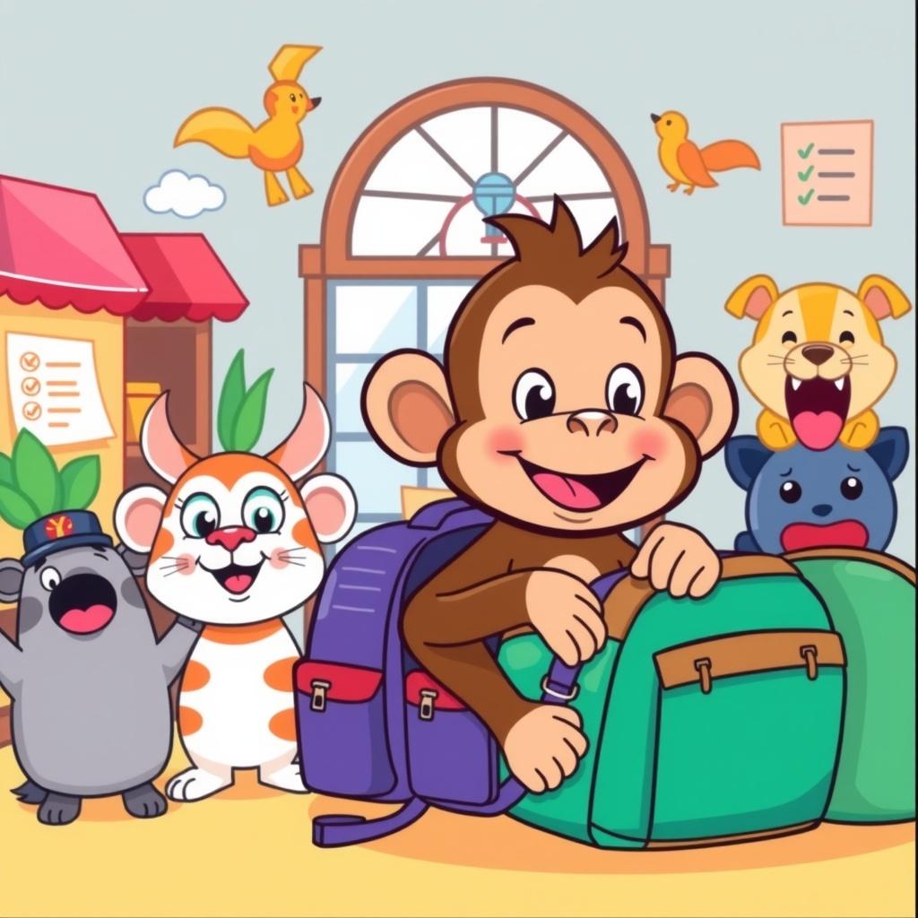 Monkey's School Adventures Continue