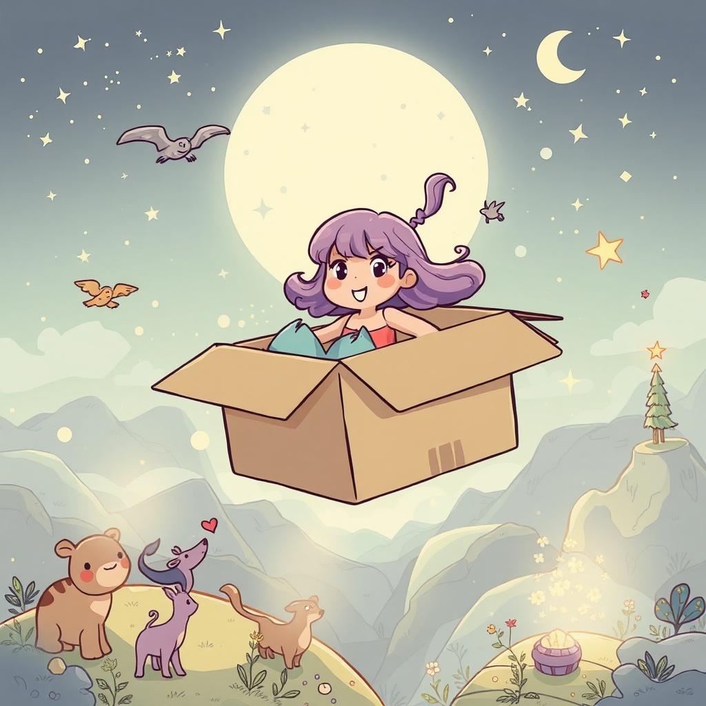 The Adventures of Lila and Her Cardboard Box