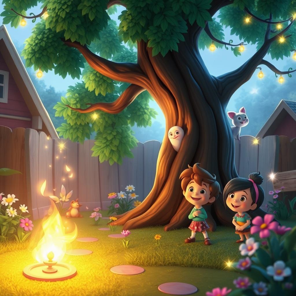The Adventure of Timmy and the Magic Tree