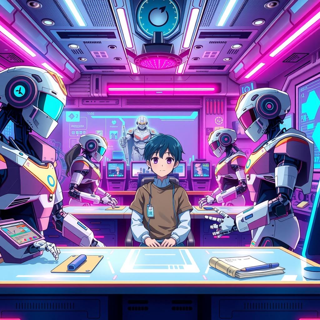 The Student and the Robots
